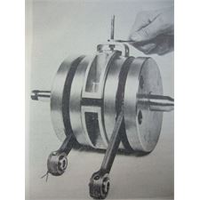TOOL - EXTRACTOR FOR CENTRE INSERTION OF CRANKSHAFT - TWIN CYLINDER JAWA + ČZ